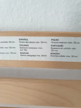 Somier Cuna Gulliver IKEA