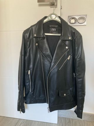 Chaqueta Biker Zara (M)