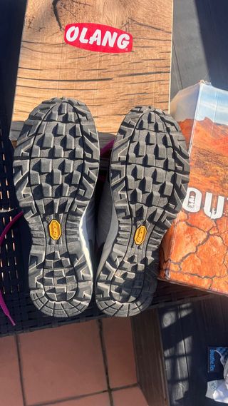 Scarpe trekking donna Olang n.40 grigio/rosa