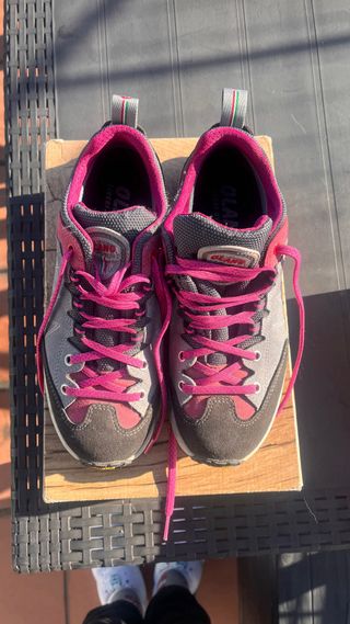 Scarpe trekking donna Olang n.40 grigio/rosa
