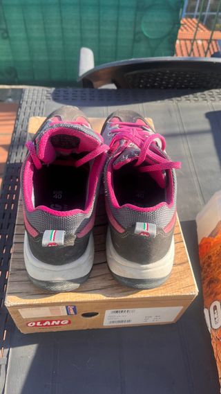 Scarpe trekking donna Olang n.40 grigio/rosa