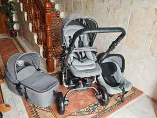 Trío Jané Rider: Silla, Capazo y Grupo 0