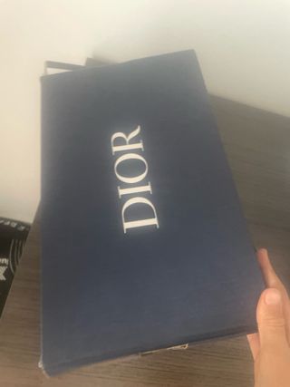 Dior B22 Sneakers Negras y Plateadas