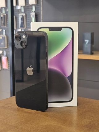 IPHONE 14 PLUS 128GB NEGRO BATE. 100%