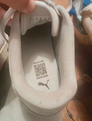 Zapatillas Puma Talla 41 Blancas Unisex.