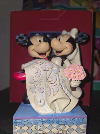 Disney figura resina Mickey Minnie Mouse Boda