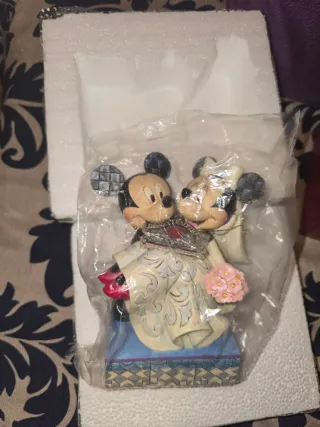Disney figura resina Mickey Minnie Mouse Boda