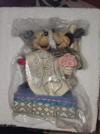 Disney figura resina Mickey Minnie Mouse Boda