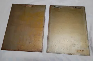 2 Tabelle Coca-Cola Vintage Metallo 35x26cm