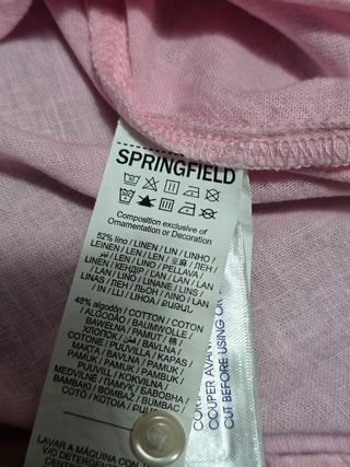 CAMISA SPRINGFIELD DE MUJER. TALLA 36