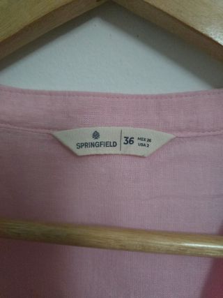 CAMISA SPRINGFIELD DE MUJER. TALLA 36