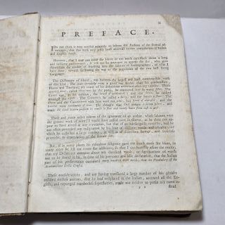 Libro Antico Dizionario Italiano Inglese 1795