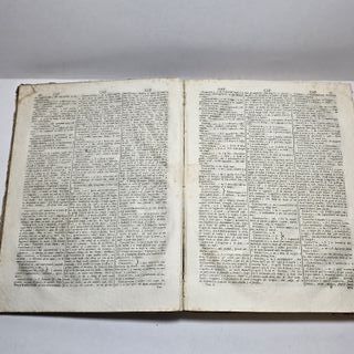 Libro Antico Dizionario Italiano Inglese 1795
