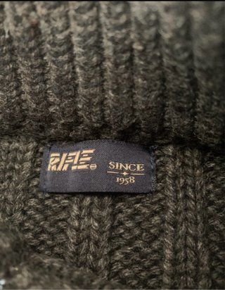 Maglione lana Rifle grigio taglia L