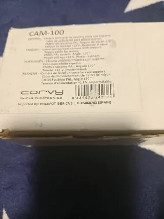 Cámara Marcha Atrás CAM-100 Corvy