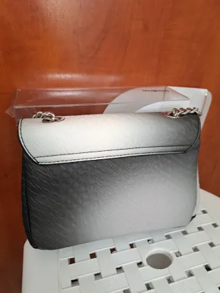 Bolso Desigual Gris y Negro