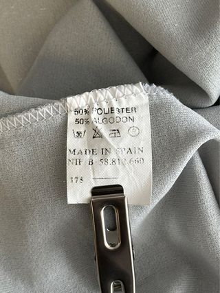 Vestido escote bardot purpurina años 90