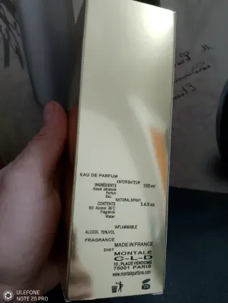 Profumo Montale Pure Gold