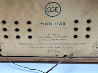 Radio anni '50 CGE