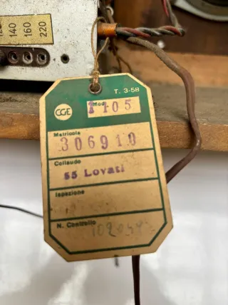 Radio anni '50 CGE