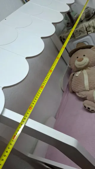 Cama infantil caseta blanca