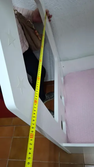Cama infantil caseta blanca