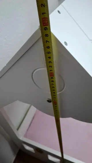 Cama infantil caseta blanca