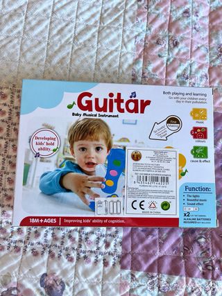 Juguete de guitarra para bebes 18+ meses