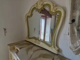 Camera da letto barocco completo vintage