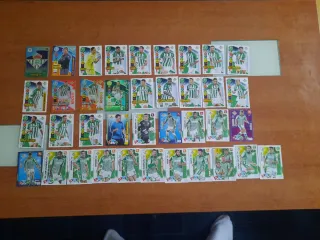 Lote 135 cromos Betis