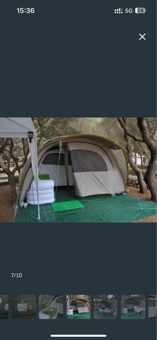 Alquiler Tienda Campaña Quechua 6.2