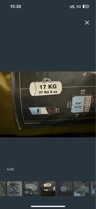 Alquiler Tienda Campaña Quechua 6.2