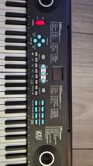 Tastiera elettronica per bambini con microfono