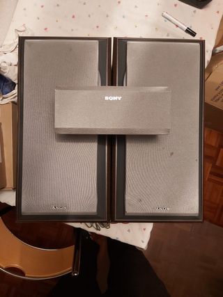 Altavoces Sony Grises