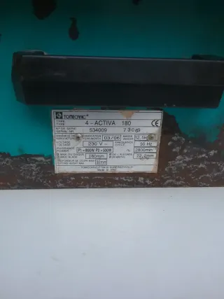 Cortadora de azulejos TOMECANIC eléctrica