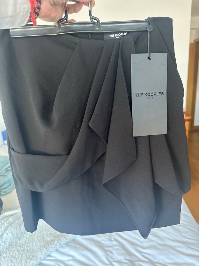 Falda The Kooples negra talla talla 2