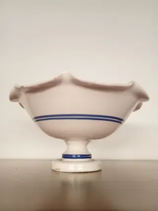 Frutero de cerámica vintage