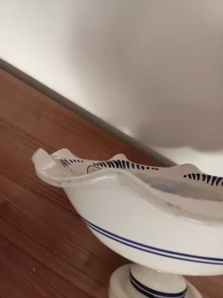 Frutero de cerámica vintage