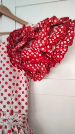 Traje de flamenca señora