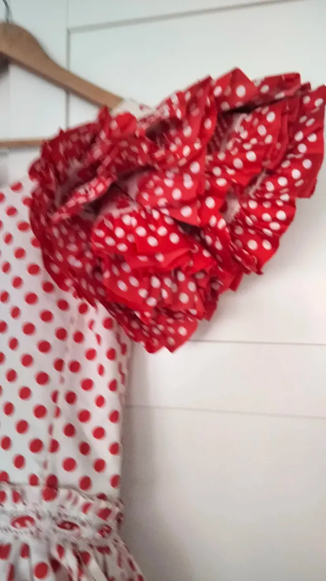 Traje de flamenca señora