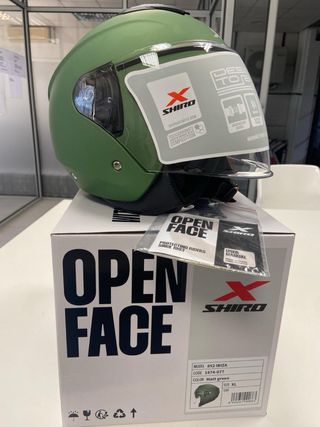 Casco Jet Shiro Ibiza 852 Gafa Solar