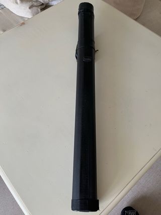 Funda para taco de billar negra