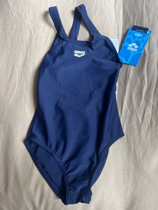 Bañador Arena niña azul oscuro 6/7 años