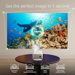 Proyector Yoton 4K WiFi 6 BT 5.2