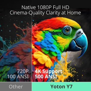 Proyector Yoton 4K WiFi 6 BT 5.2