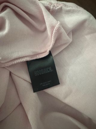 Camiseta Hoodrich Rosa hombre Talla XS