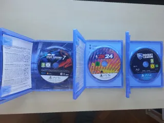Pack Juegos PS5: Gran Turismo 7, NBA 2K24, Rocket