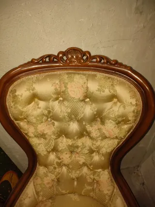 Sillón Butaca Vintage Tapizado