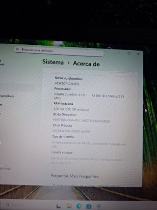 Toshiba Satellite 15.6 | i3 | 6GB RAM | SSD Rápido