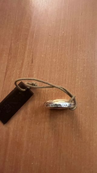 Anillo Uno de 50 Morado y Plateado Nuevo